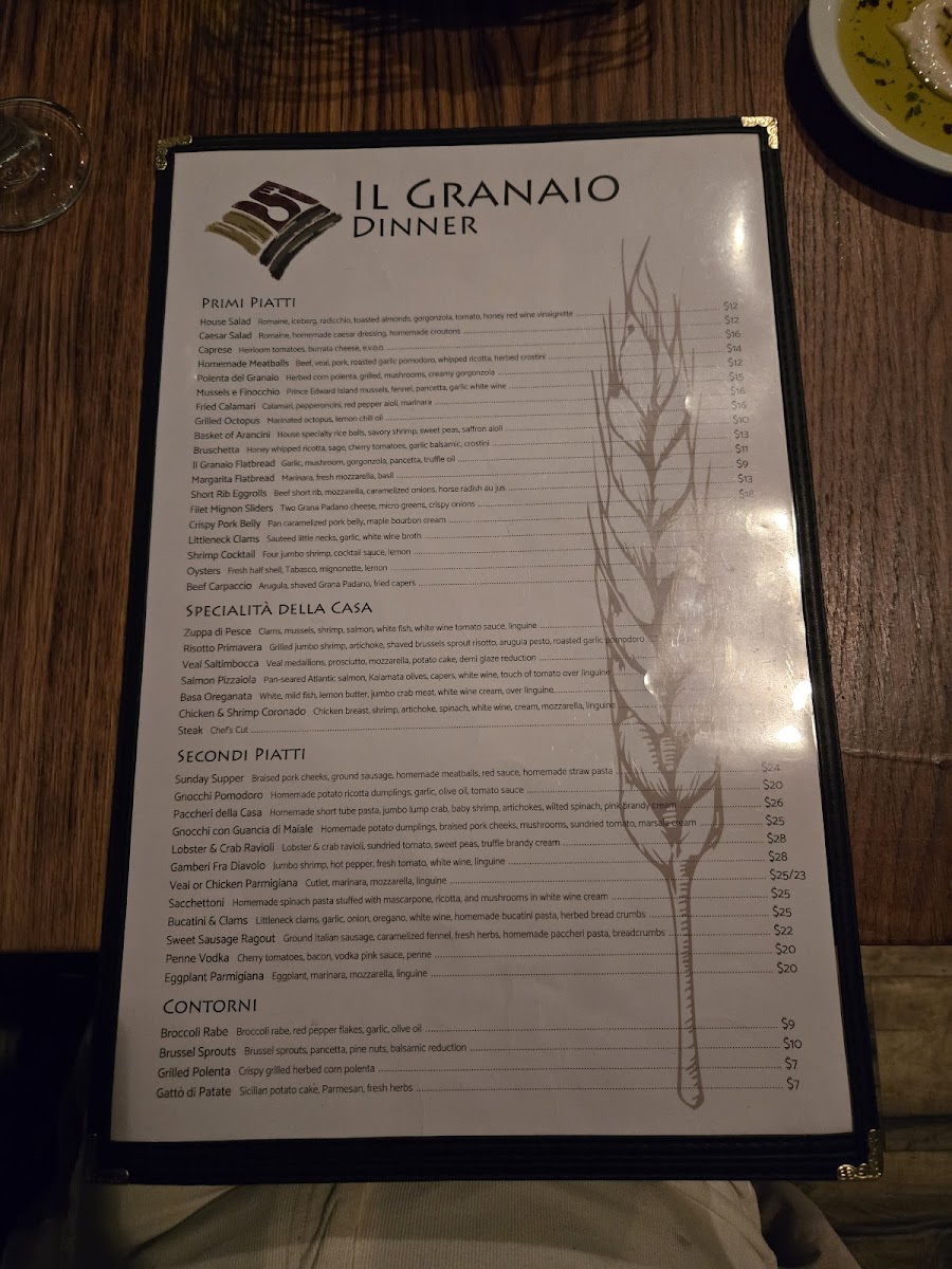 Menu Il Granaio-2